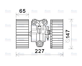 AVA Cabin Fan Blower Motor BW8470