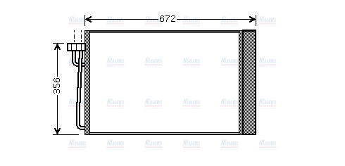 AVA Aircon Condenser BWA5267D