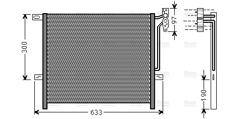 AVA Aircon Condenser BWA5369