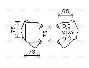 AVA Oil Cooler CN3309