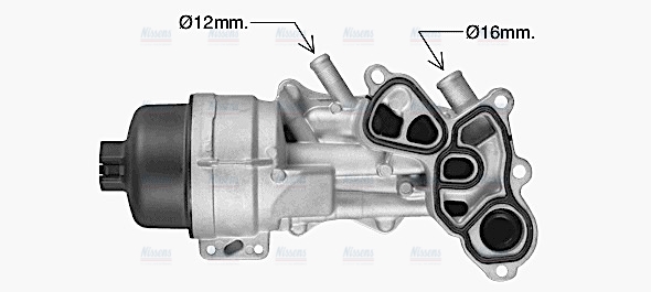 AVA Oil Cooler & Filter Housing CN3337H