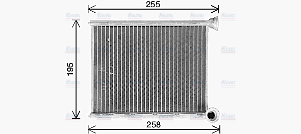 AVA Cabin Heater Core CN6333