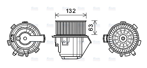 AVA Cabin Fan Blower Motor CN8298