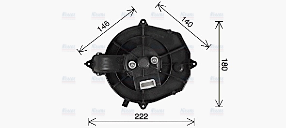AVA Cabin Fan Blower Motor CN8335