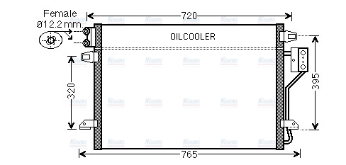 AVA Aircon Condenser CR5106