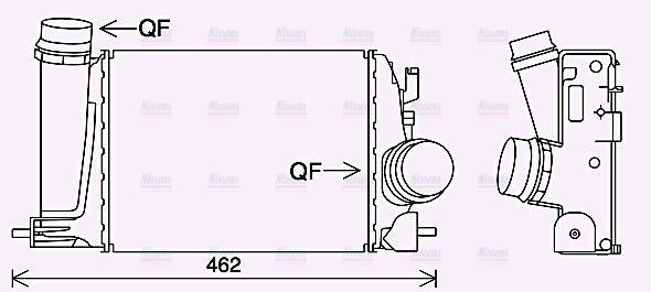 AVA Charge Air Intercooler DN4451