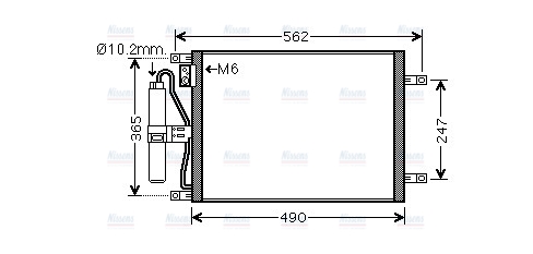 AVA Aircon Condenser DN5252D