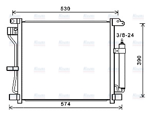 AVA Aircon Condenser DN5403D