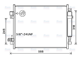 AVA Aircon Condenser DN5428D
