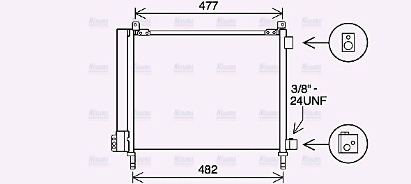 AVA Aircon Condenser DN5433D