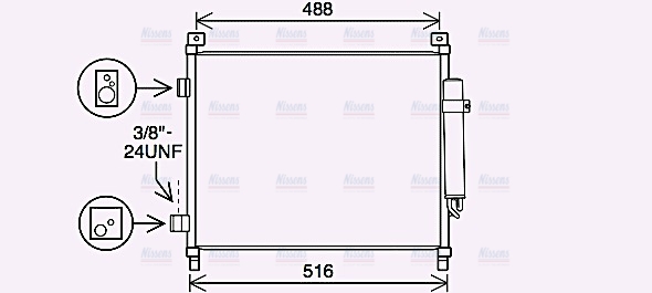 AVA Aircon Condenser DN5436D