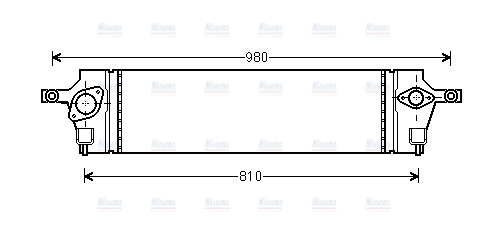 AVA Charge Air Intercooler DNA4350