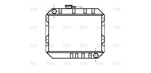 AVA Coolant Radiator FD2014