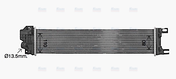 AVA Coolant Radiator FD2687
