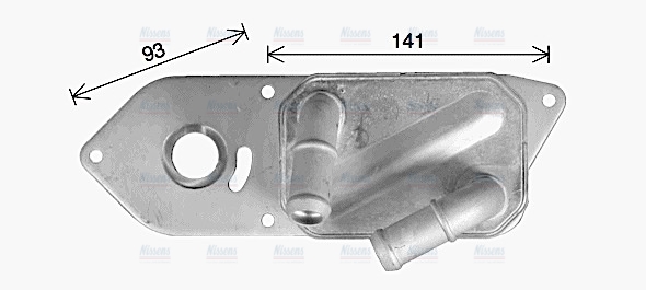 AVA Oil Cooler FD3666