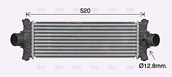 AVA Charge Air Intercooler FD4677