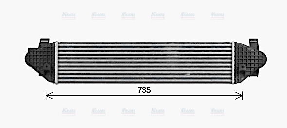 AVA Charge Air Intercooler FD4691
