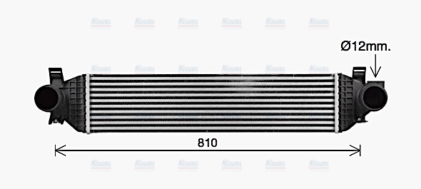 AVA Charge Air Intercooler FD4691