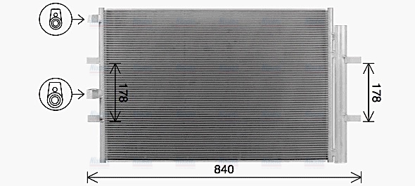 AVA Aircon Condenser FD5675D