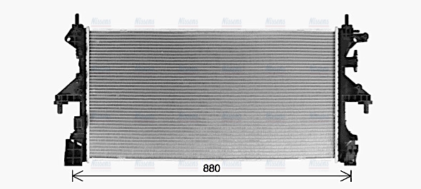 AVA Coolant Radiator FT2481