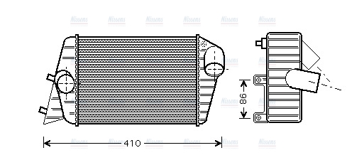 AVA Charge Air Intercooler FT4252