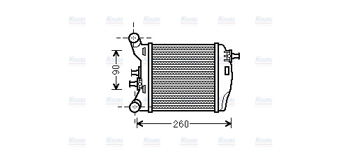 AVA Charge Air Intercooler FT4375