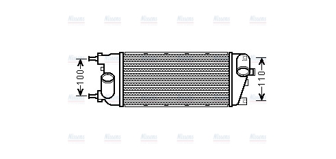 AVA Charge Air Intercooler FT4455