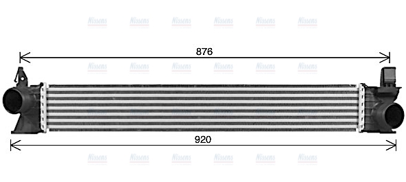 AVA Charge Air Intercooler FT4482