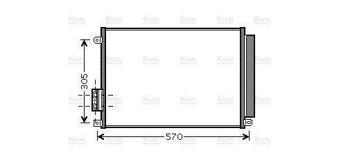 AVA Aircon Condenser FT5347D