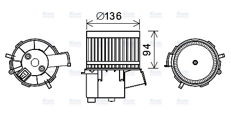 AVA Blower Fan FT8448