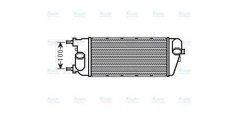 AVA Charge Air Intercooler FTA4391