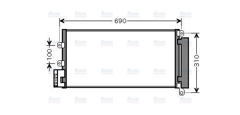 AVA Aircon Condenser FTA5356D
