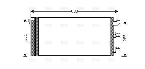 AVA Aircon Condenser FTA5406D