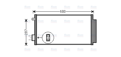 AVA Aircon Condenser FTA5411D