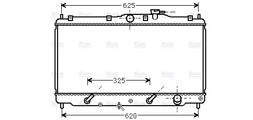 AVA Coolant Radiator HD2011