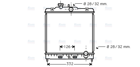 AVA Coolant Radiator HD2121