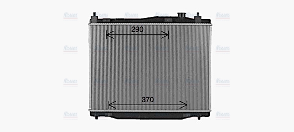 AVA Coolant Radiator HD2320