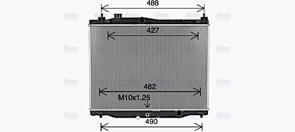 AVA Coolant Radiator HD2321