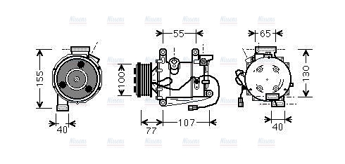 AVA Aircon Compressor HDAK232
