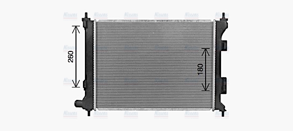 AVA Coolant Radiator HY2492
