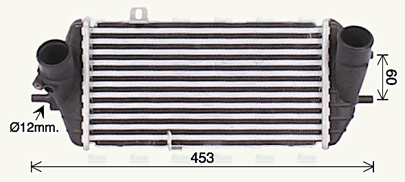 AVA Charge Air Intercooler HY4468