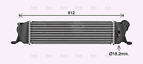 AVA Charge Air Intercooler HY4489