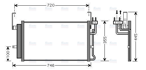 AVA Aircon Condenser HY5084D