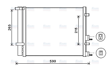 AVA Aircon Condenser HY5249D