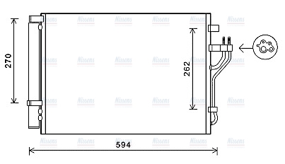 AVA Aircon Condenser HY5280D