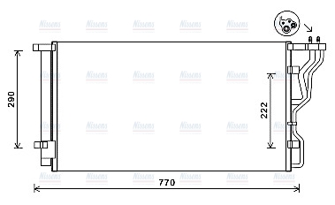 AVA Aircon Condenser HY5298D