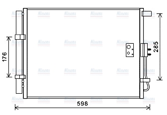 AVA Aircon Condenser HY5373D