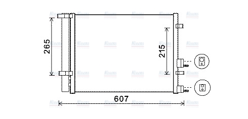 AVA Aircon Condenser HYA5244D