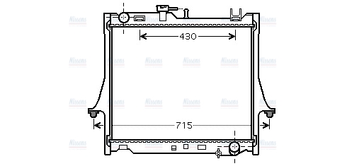 AVA Coolant Radiator IS2025