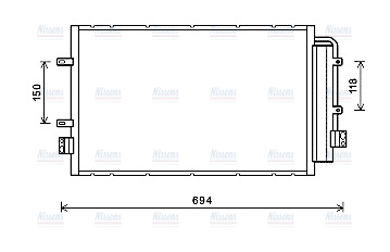 AVA Aircon Condenser IV5127D